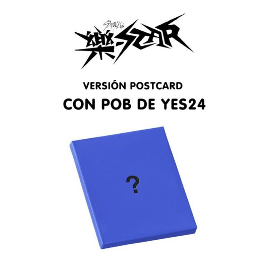 Straykids Rock Star Postcard Ver. Random POB YES24 PREVENTA