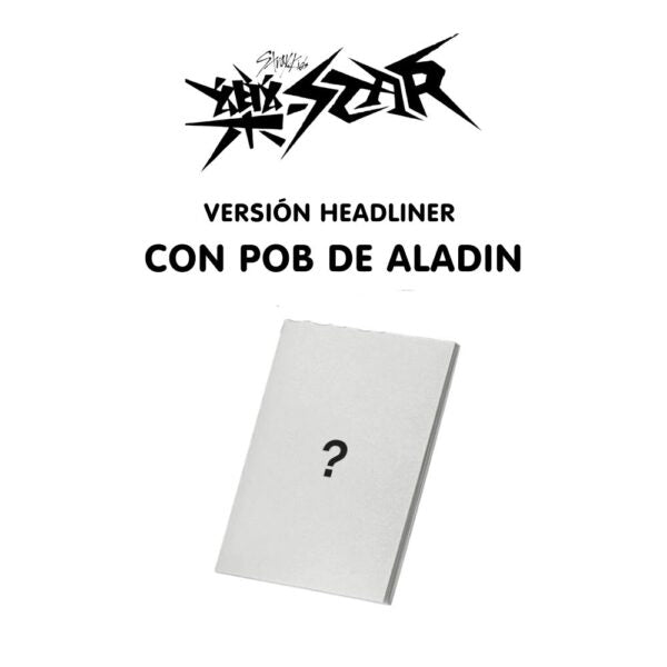 Straykids Rock Star Headliner Ver. POB Aladin PREVENTA