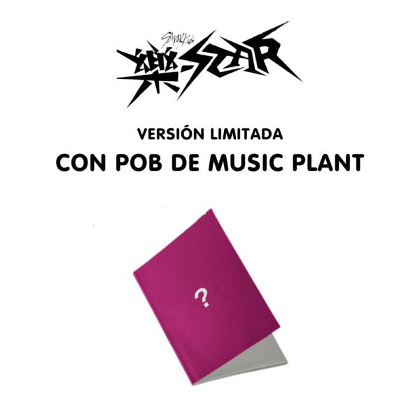 Straykids Rock Star Limited Star Ver. POB MUSIC PLANT PREVENTA