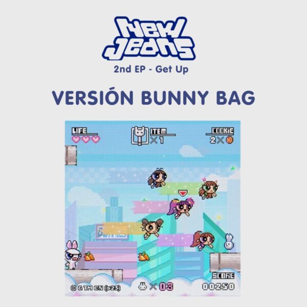 NewJeans 2nd EP Get Up Bunny Beach Bag Ver. Random PREVENTA