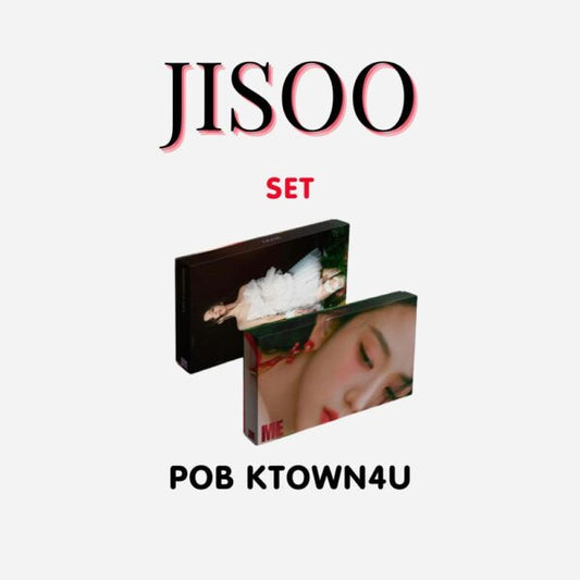 BlackPink JISOO FIRST SINGLE ALBUM SET Beneficio KTOWN4U PREVENTA