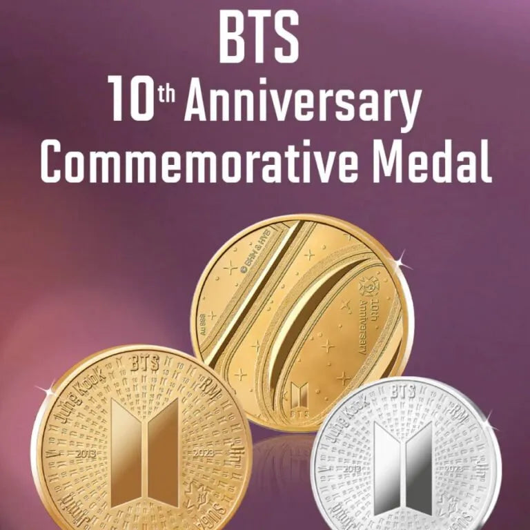 BTS – Monedas 10° Aniversario