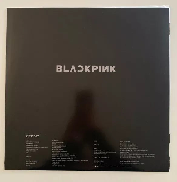 Vinilo Blackpink Born Pink Edicion Deluxe Clear Transparente