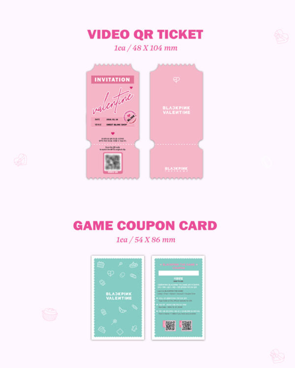 Blackpink The Game Photocard Collection Lovely Valentine Edition PREVENTA