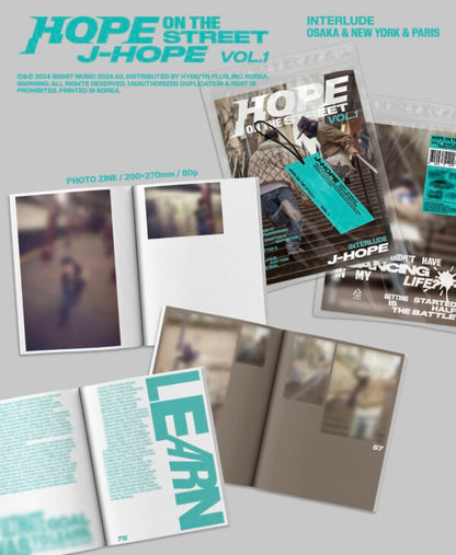 BTS J-hope Hope on the Street Vol 1