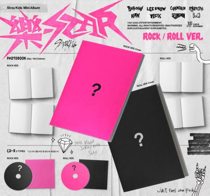 Straykids Rock Star Rock/Roll Ver. POB JYP PREVENTA