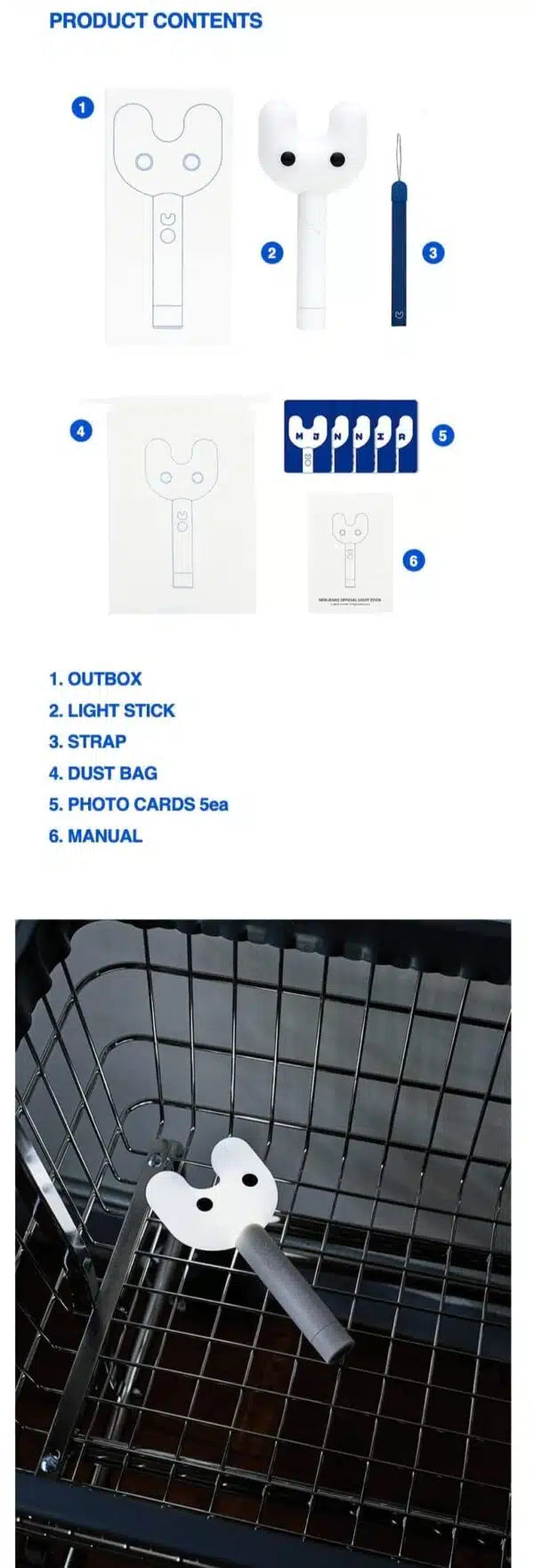 NEW JEANS – OFFICIAL LIGHTSTICK