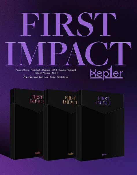 Kep1er - 1er Mini Album : FIRST IMPACT (Versión Random)