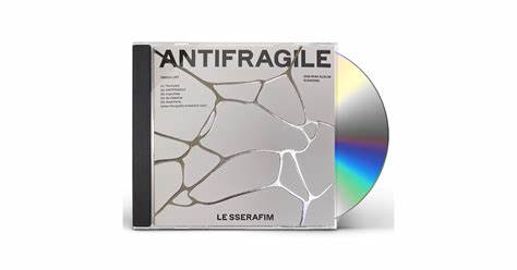 Le Sserafim Antifragile Compact Version Cd + Libro