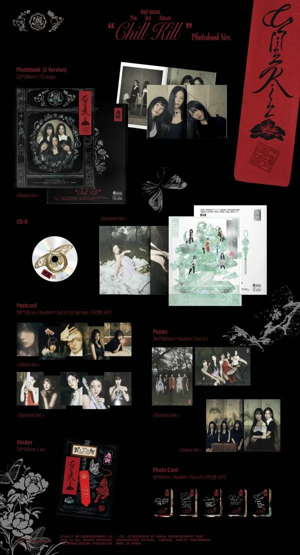 RED VELVET – CHILL KILL – PHOTOBOOK VER. (PREVENTA)