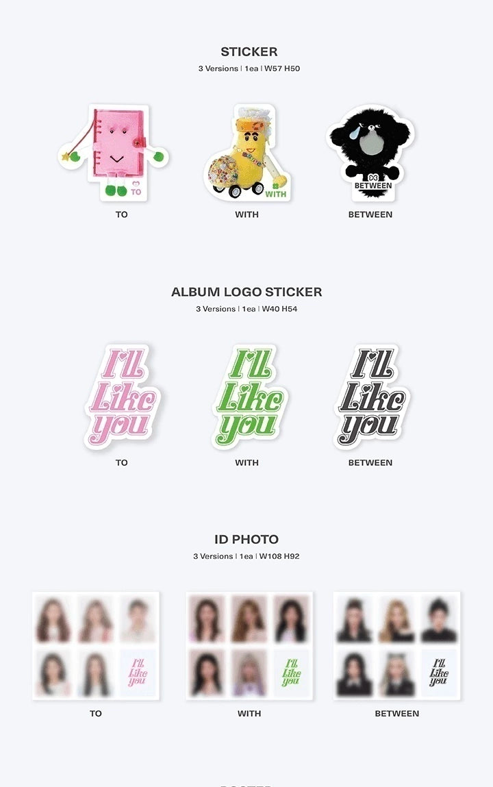 ILLIT 2nd Mini Album ´I´LL LIKE YOU con Beneficio de Weverse PREVENTA