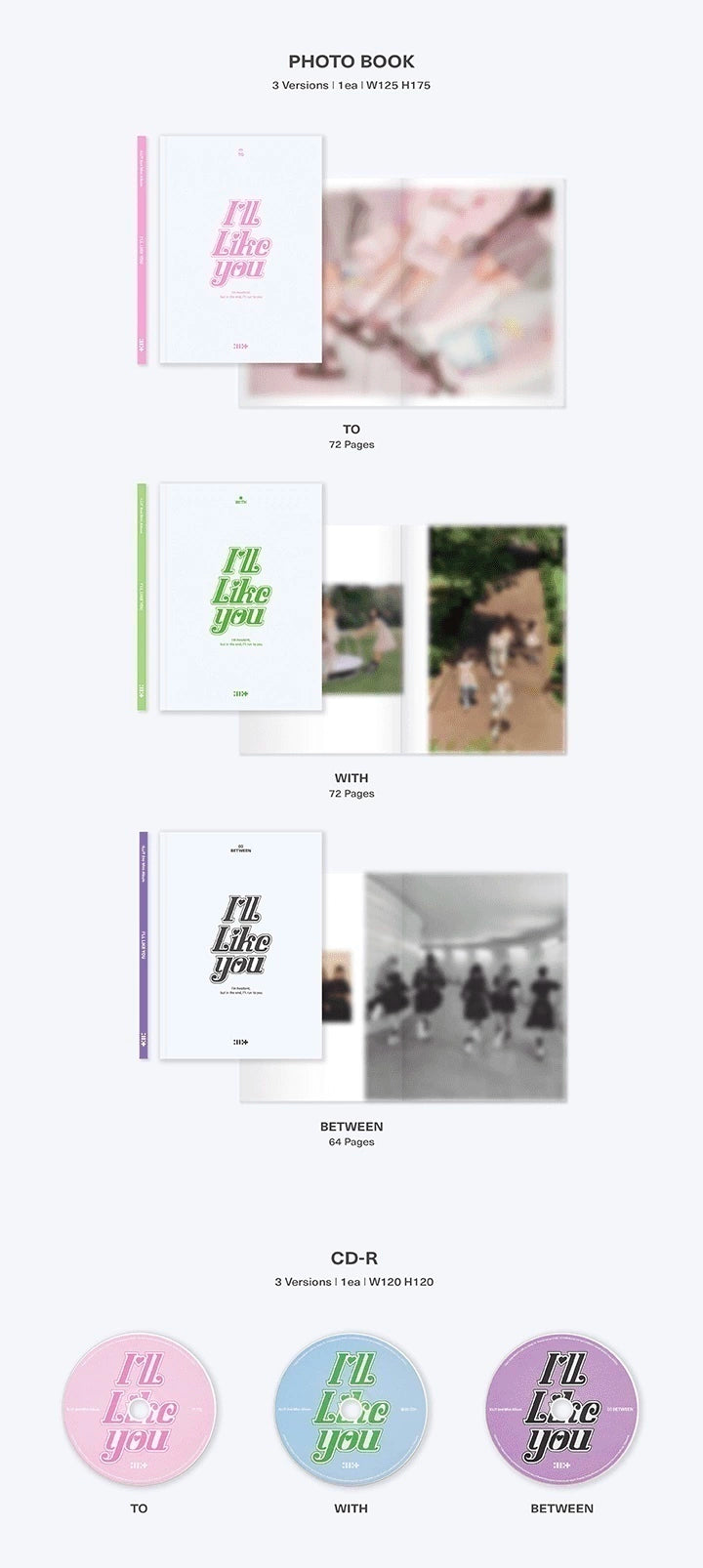 ILLIT 2nd Mini Album ´I´LL LIKE YOU con Beneficio de Weverse PREVENTA